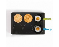 Set mini woks, crêpière et grill