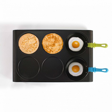  Set mini woks, crêpière et grill