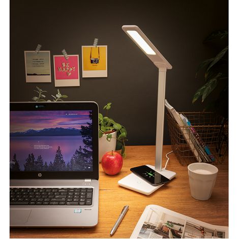 Lampe de bureau avec chargeur à induction 5W - BUD