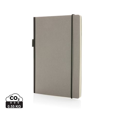  Carnet A5 à couverture rigide FSC® et pochette