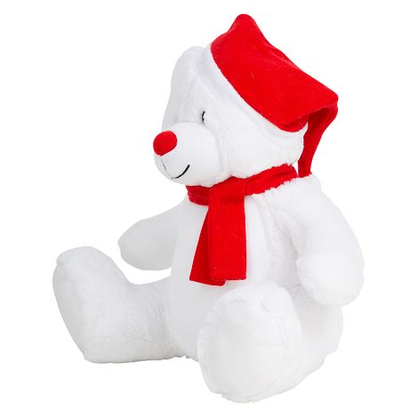  Peluche zippée ours de Noël