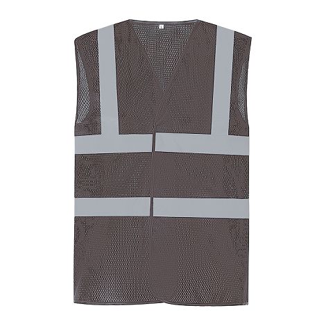  Gilet haute visibilité à maille ajourée recyclée