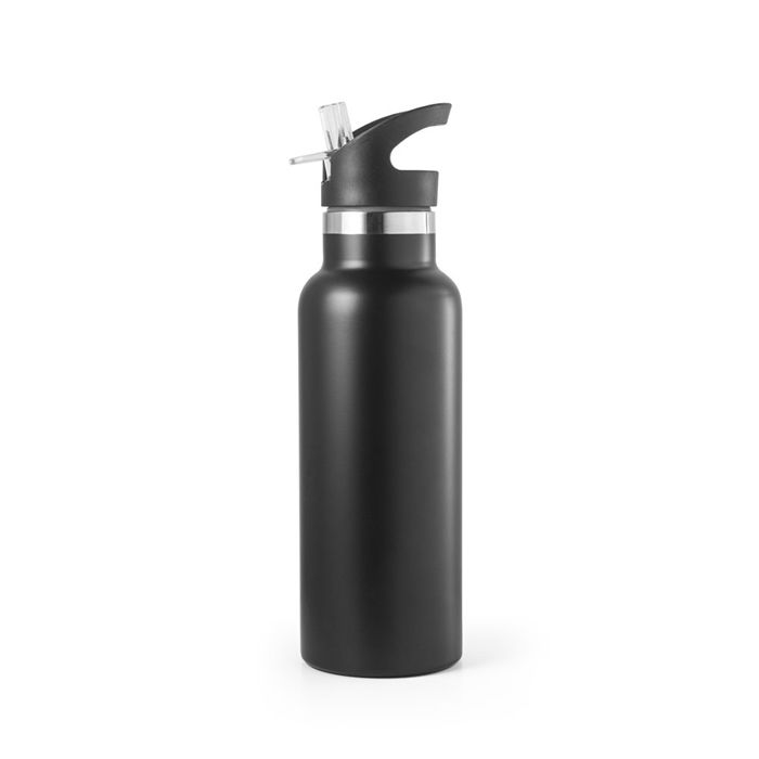  Bouteille 570mL en acier inox avec bouchon en PP