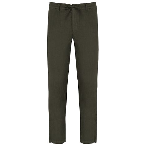  Pantalon écoresponsable délavé en lin homme