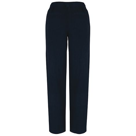  Pantalon écoresponsable délavé en lin femme