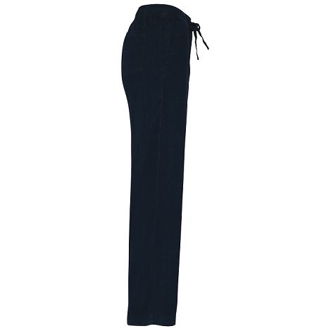  Pantalon écoresponsable délavé en lin femme