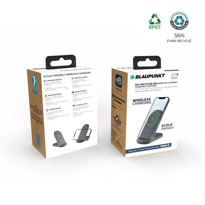  Support téléphone ABS recyclé induction - BLAUPUNKT