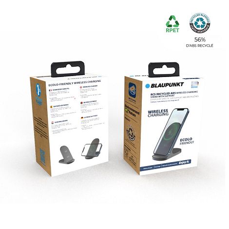  Support téléphone ABS recyclé induction - BLAUPUNKT