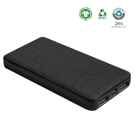  Batterie de secours induction RPET et Chanvre 8 000mAh - BLAUPUNK