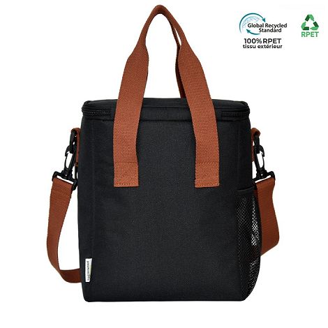  Sac isotherme RPET avec ouvre bouteille en bois 8L - ENVIRONNEMEN