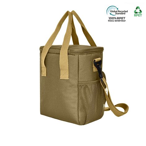  Sac isotherme RPET avec ouvre bouteille en bois 8L - ENVIRONNEMEN