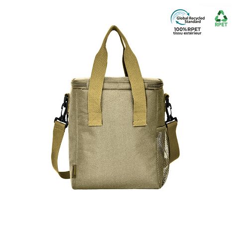  Sac isotherme RPET avec ouvre bouteille en bois 8L - ENVIRONNEMEN