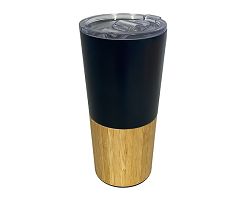 Mug isotherme recyclé RCS finition bambou - Environnement & natur