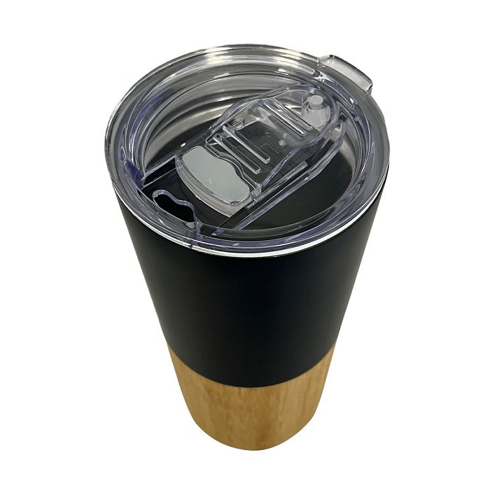  Mug isotherme recyclé RCS finition bambou - Environnement & natur