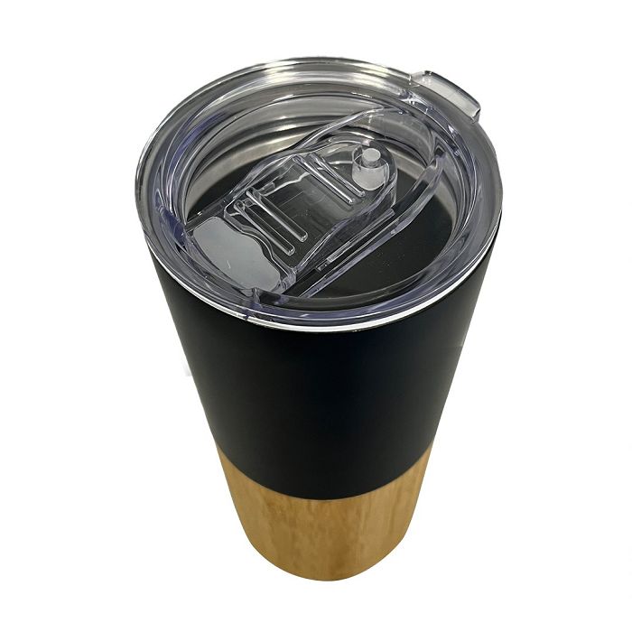  Mug isotherme recyclé RCS finition bambou - Environnement & natur