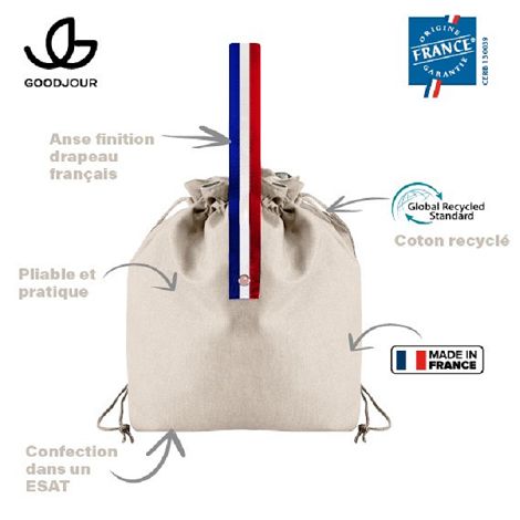  Sac pochon fabriqué en France - Goodjour