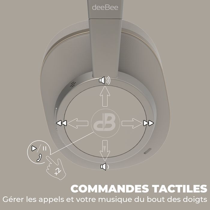  Casque Bluetooth à réduction de bruit - deeBee