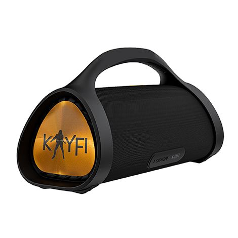  Boombox et sac de transport - KAYFI