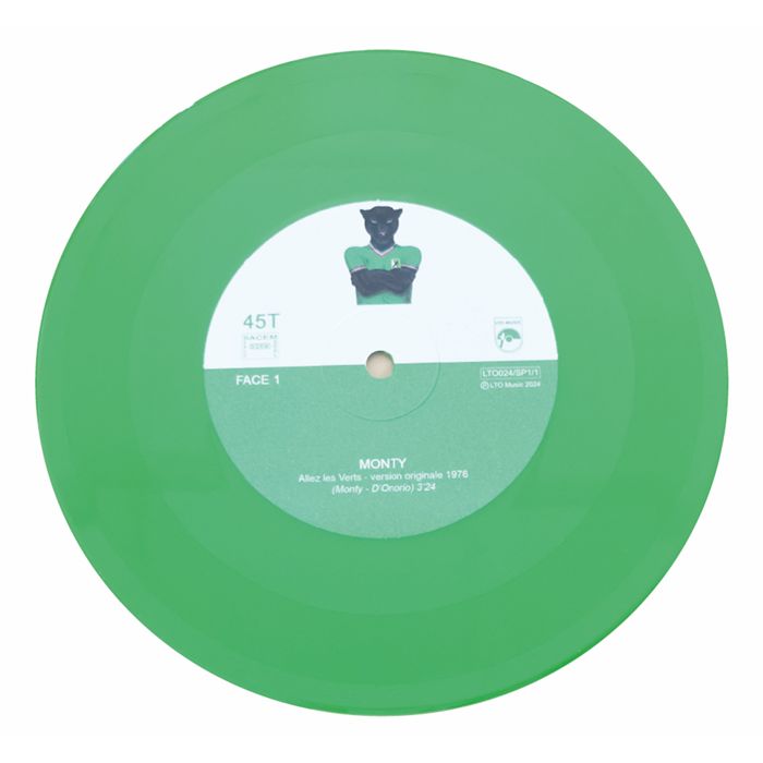  Vinyle Monty MC Pampille "ALLEZ LES VERTS"