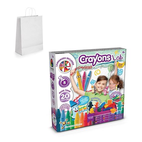  Jeu éducatif livré avec un sac cadeau en papier kraft (100 g/m²)