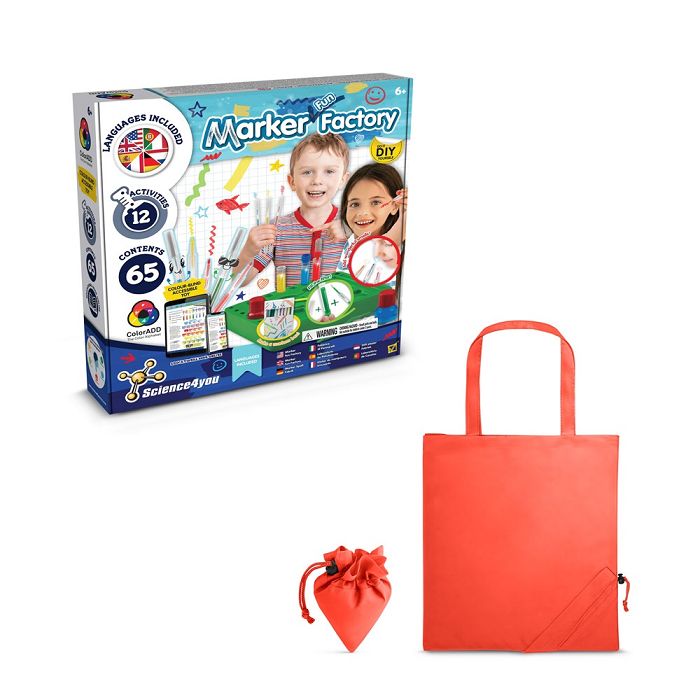  Kit éducatif livré avec un sac cadeau pliable en 190T