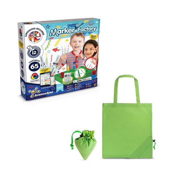  Kit éducatif livré avec un sac cadeau pliable en 190T