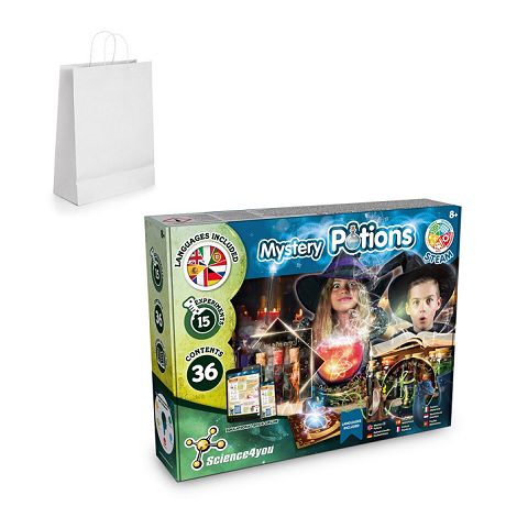  Kit éducatif livré avec un sac cadeau en papier kraft (100 g/m²)