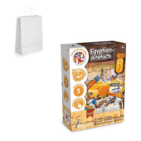  Jeu éducatif livré avec un sac cadeau en papier kraft (90 g/m²)