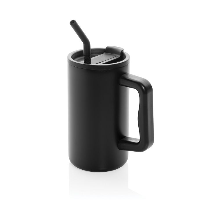  Mug Cube 800ml en acier recyclé certifiée RCS