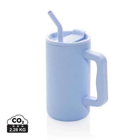  Mug Cube 800ml en acier recyclé certifiée RCS