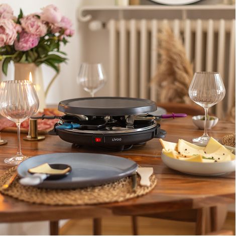  Appareil à raclette 6 personnes