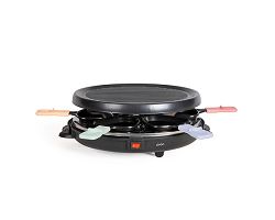 Appareil à raclette 6 personnes - Noir