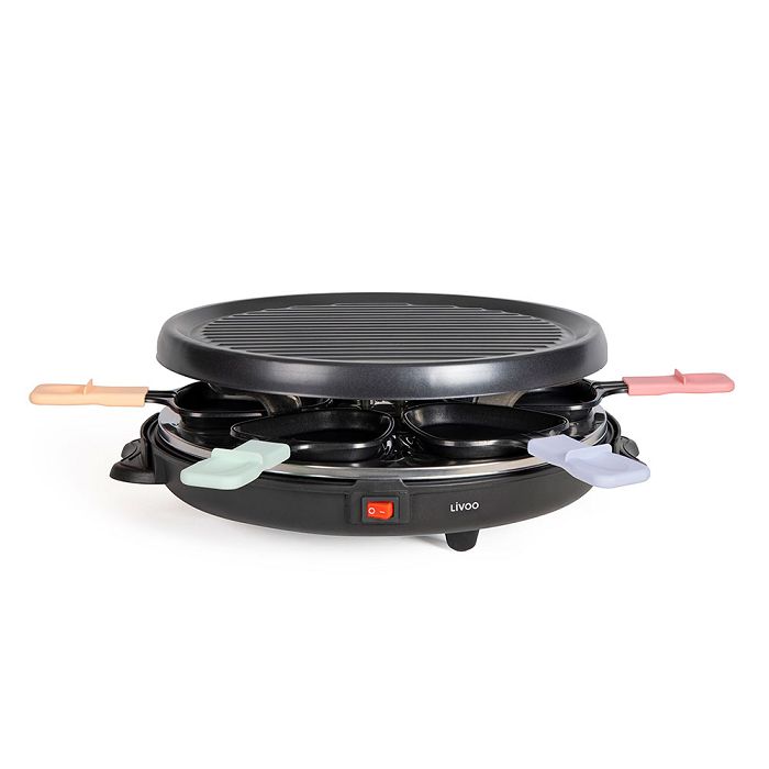  Appareil à raclette 6 personnes - Noir