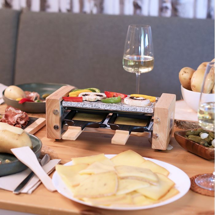  Appareil à raclette 2 personnes