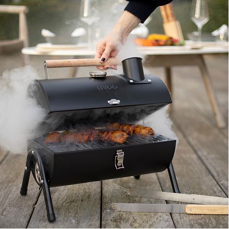  Barbecue fumoir portable