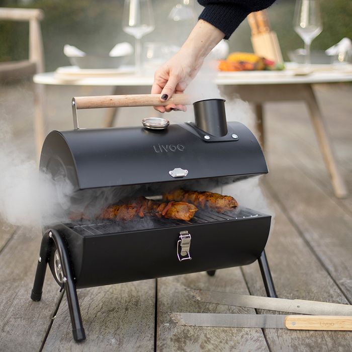  Barbecue fumoir portable