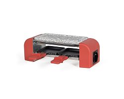 Raclette 2 personnes connectable - Rouge