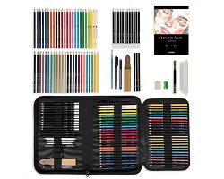 Kit de dessin 74 accessoires