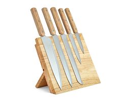 Set de 5 couteaux et support magnétique