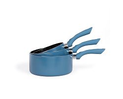 Set de 3 casseroles - Bleu