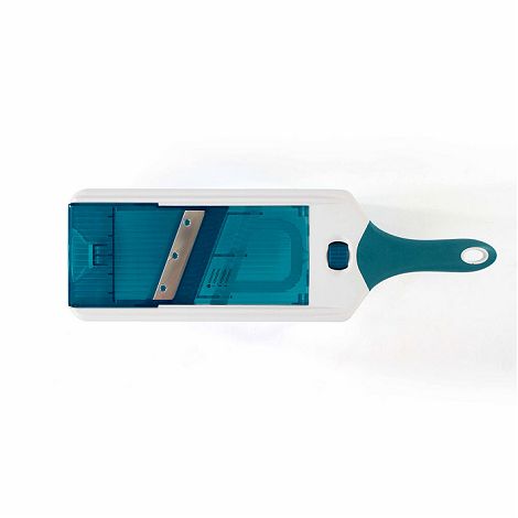  Mandoline 4 lames avec coupe ajustable - Bleu