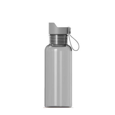  Bouteille plastique recyclé 600 ml - Gris