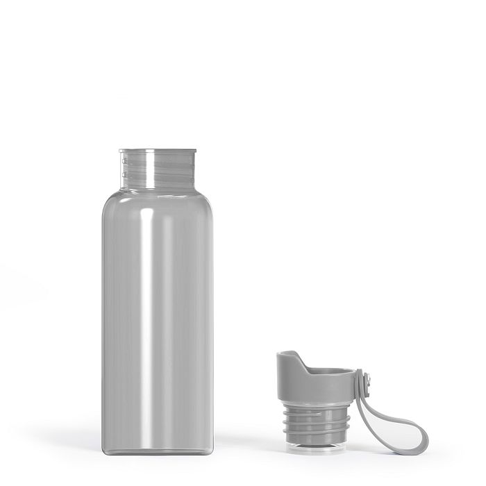  Bouteille plastique recyclé 600 ml - Gris