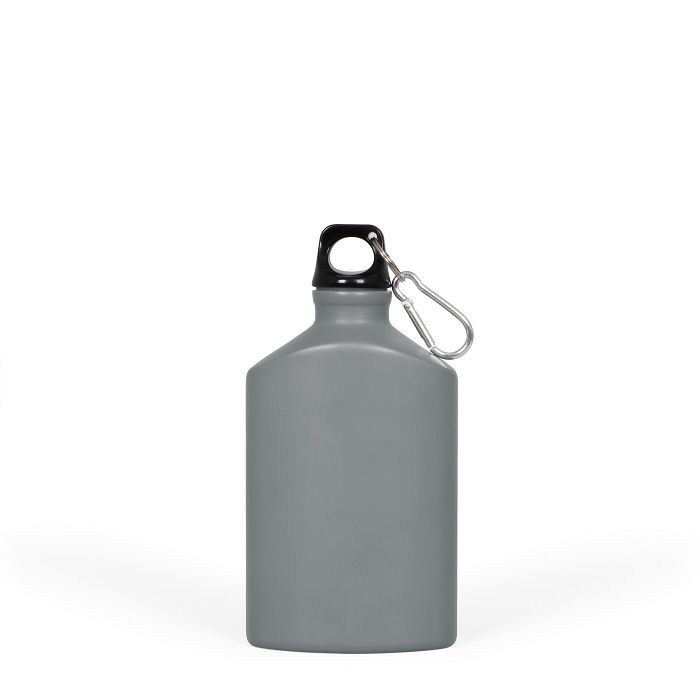  Bouteille aluminium recyclé 500 ml - Gris