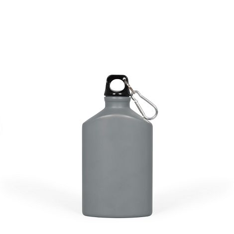  Bouteille aluminium recyclé 500 ml - Gris