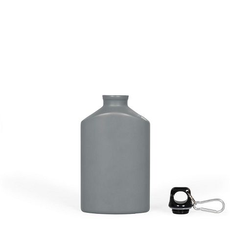  Bouteille aluminium recyclé 500 ml - Gris