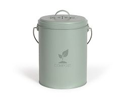 Seau à compost de cuisine 6 L - Vert