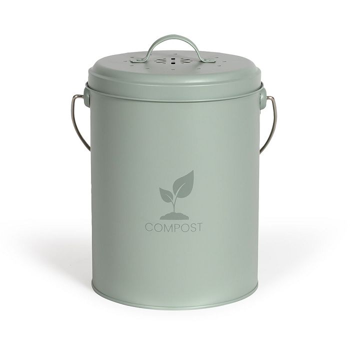  Seau à compost de cuisine 6 L - Vert