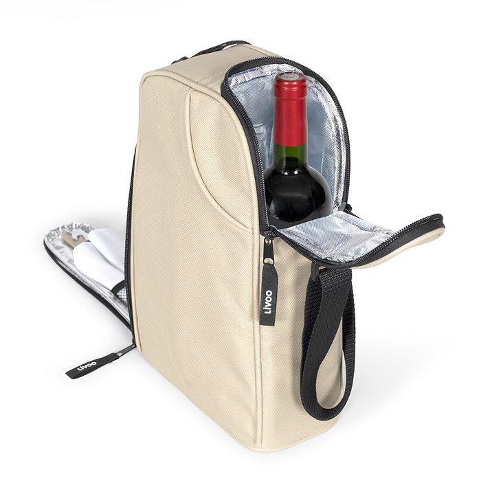  Sac apéritif 2 personnes - Beige