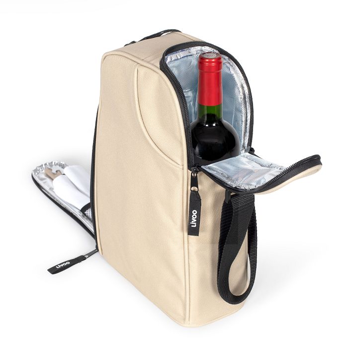  Sac apéritif 2 personnes - Beige